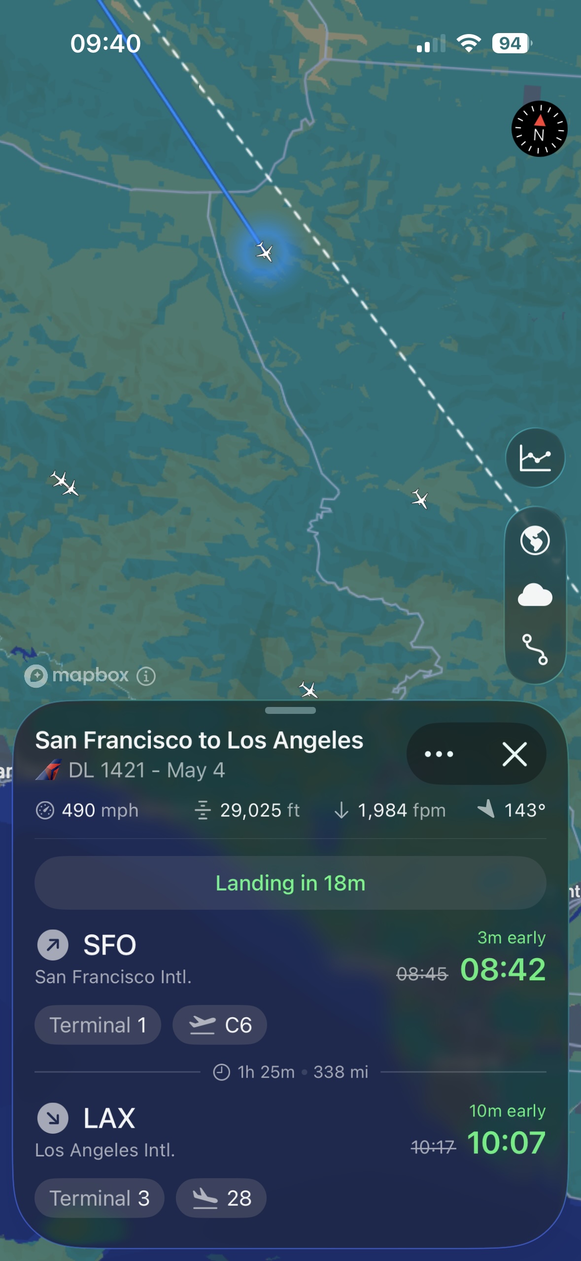 Flying screenshot